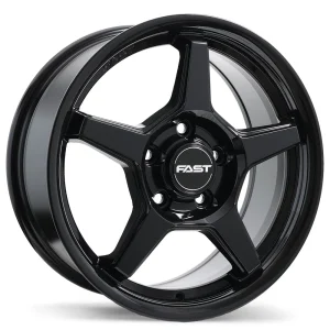 Fast Wheels – Flair – Black – 16″x7″ 42mm – All weather Wheels – F272-1670-15BN+42C566